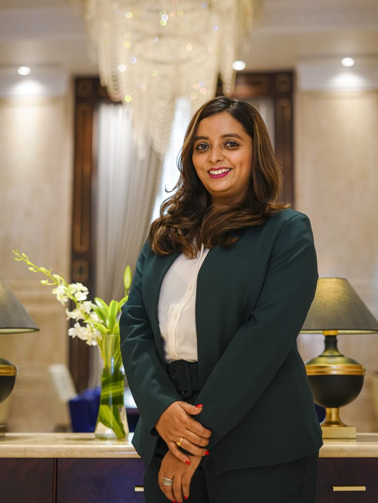 Jerlyn Dsilva gerente de marketing y comunicación Sheraton Grand Pune Bund Garden Hotel