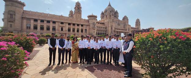 IHCL une fuerzas con Tata STRIVE para establecer un centro de habilidades en el Palacio Umaid Bhawan Jodhpur