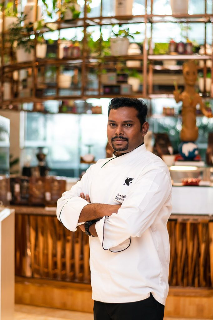 Chef Baranidharan Thirunavukkarasu, Executive Pastry Chef, JW Marriott Hotel Bengaluru