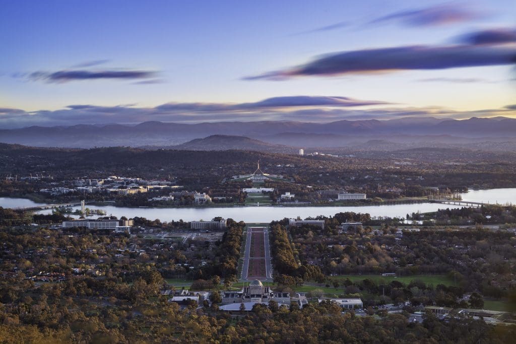 Canberra descubre el aire libre