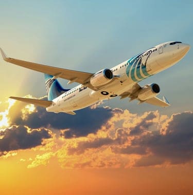 Conexión de capitales vuelo directo Delhi Cairo de EgyptAir 4 veces por semana para impulsar el turismo