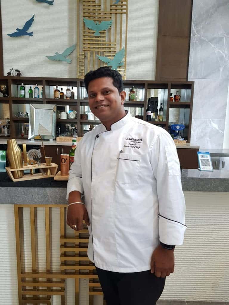 Chef Suresh Natarajan, Executive Chef, Le Meridien Hyderabad