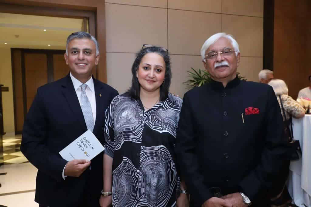 L-R- Mr and Mrs Raj Singh, Rattan Keswani