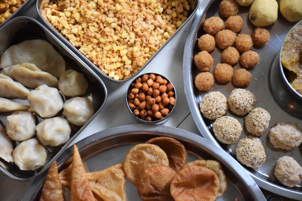 Bihari Food: Naivedyam Food 
Credit Image: Swanand Hegde, CC BY-SA 4.0 via Wikimedia Commons