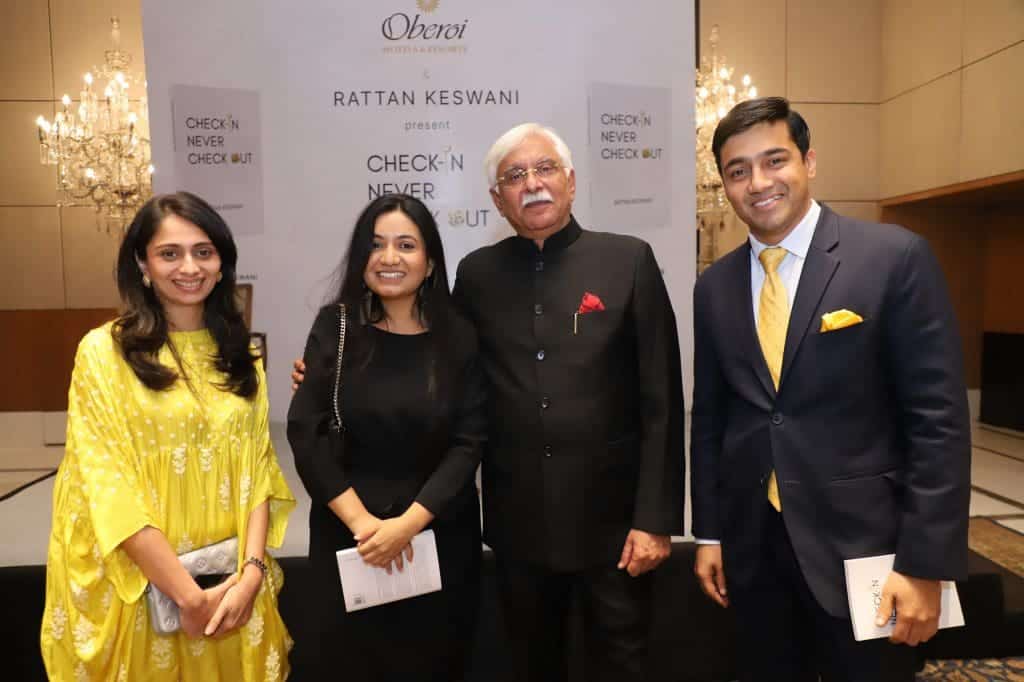 Rattan Keswani with Oberoi and Lemon Tree team