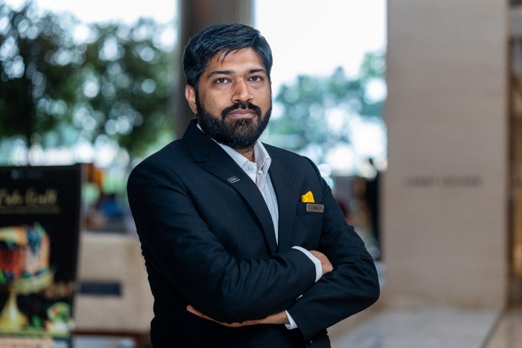 Ankur Bhatnagar gerente de ingresos Hyatt Regency Chennai