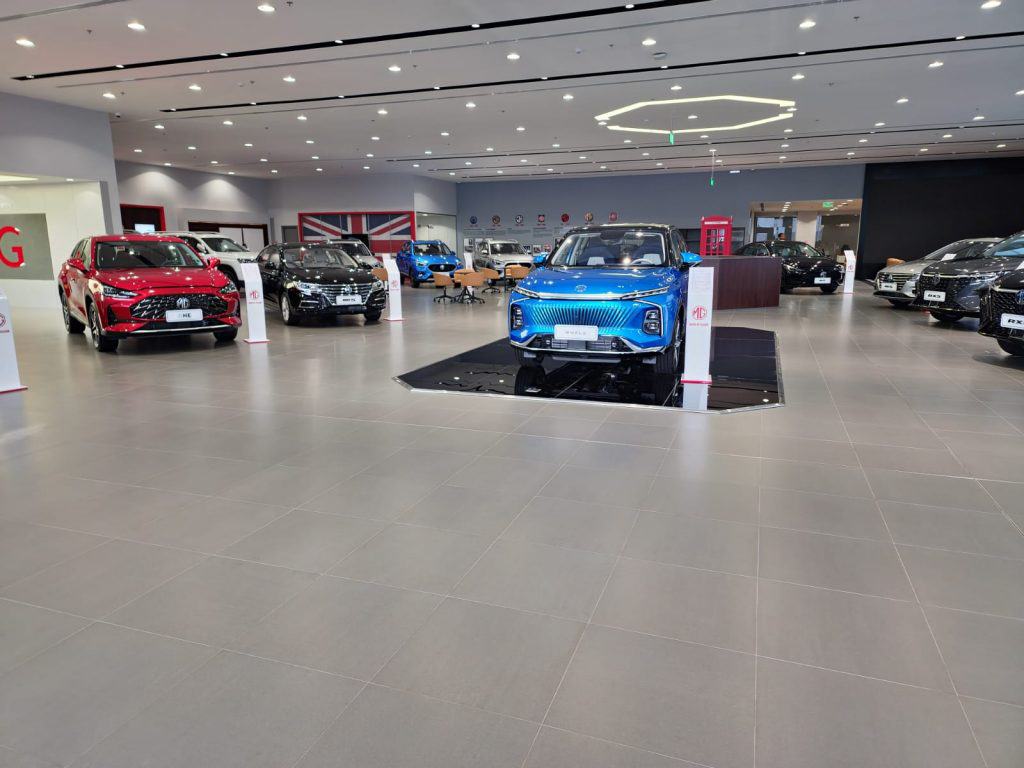 Image 1 MG Showroom MG Motor breaks into Top 5 of Best-selling Car Manufacturers in the G.C.C.