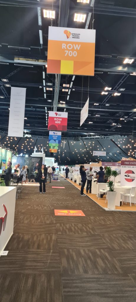 Trade floor at Indaba 2024