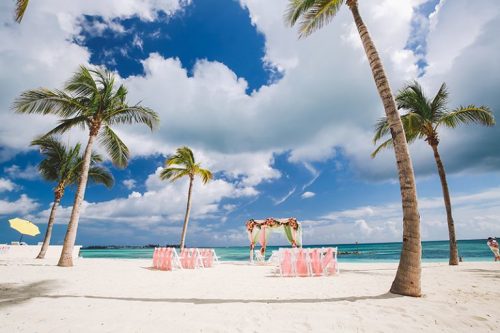 Wedding setup at the Bahamas- Best Celebrity Wedding Destinations in the World (Image Courtesy: Flickr)