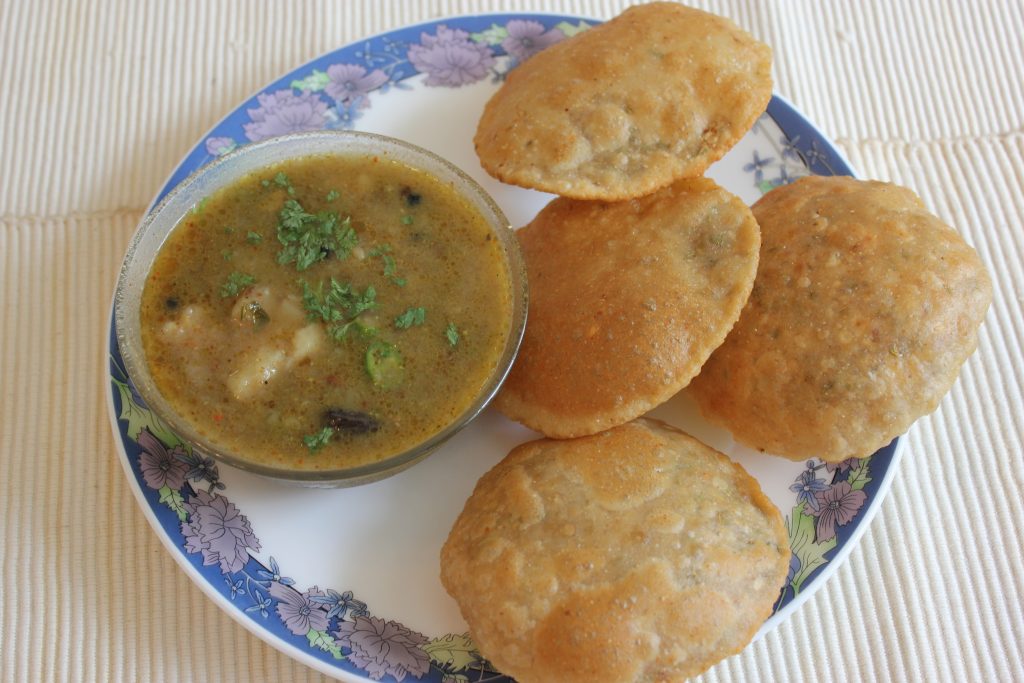 Puri Sabzi- Bihari food