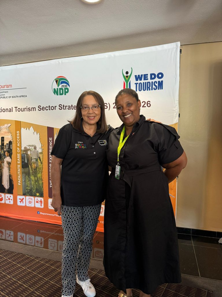 Patricia de Lille with Neliswa Nkani