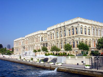 Çırağan Palace Kempinski in Istanbul Pix courtesy Dennis Jarvis via Flickr - Iconic Heritage Luxury Hotels 