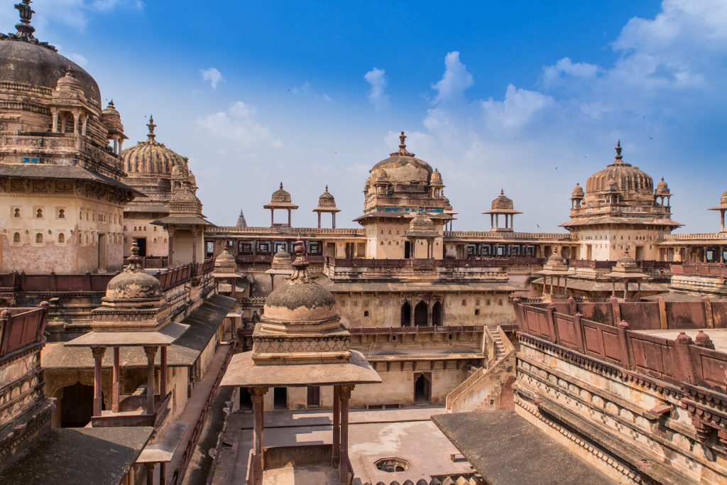 Raj Mahal at Orchha, Madhya Pradesh