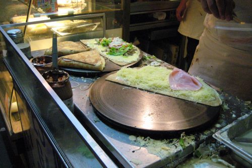 Paris - Latin Quarter: Aup'tit Grec - crêpes. Image credit Wally GobetzFollow via Flickr - Signature Street Foods