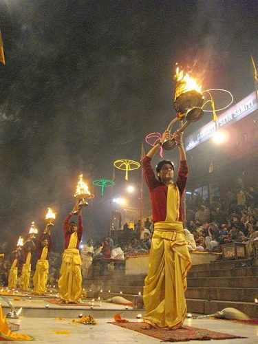 Ganga Arti at Varanasi Ghats