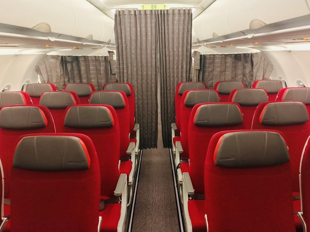 Air India's first A320neo with new livery and cabin interiors enters service