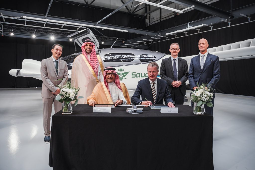 Saudia Group Signs largest Global Agreement with Lilium to Acquire up to 100 eVTOL Jets