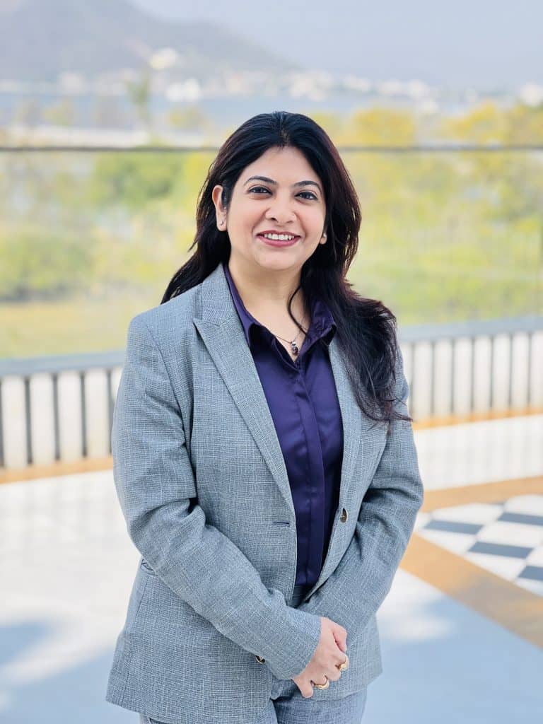 Poonam Nair, Vice President Commercial, Radisson Blu Palace Resort and Spa, Udaipur