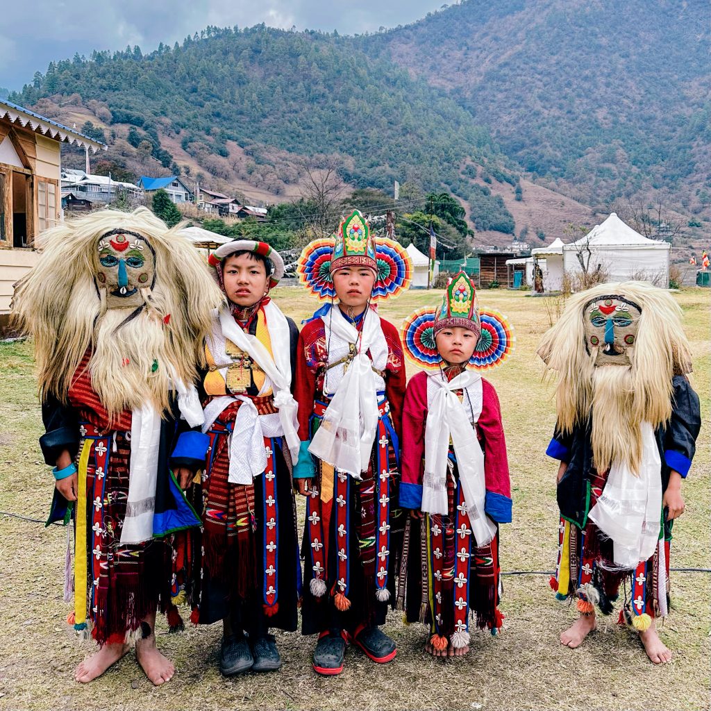 Sangti Valley, Aji Lhamu Dance Crew (Image Courtesy Veebha Bandekar Tripathi)