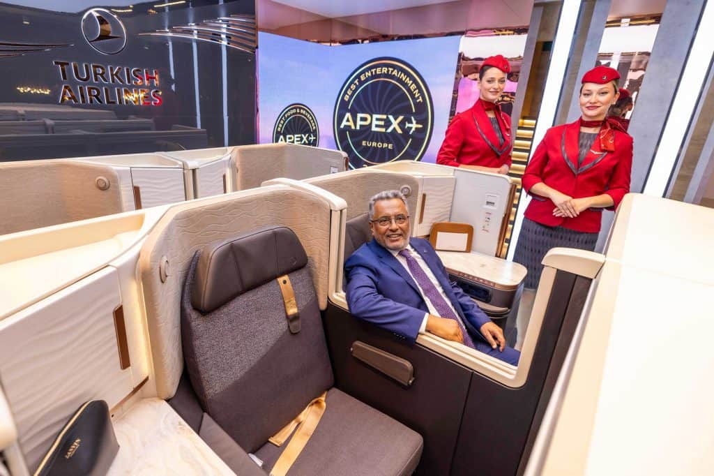 Turkish Airlines Showcases its New Luxurious Crystal Business Class Suite