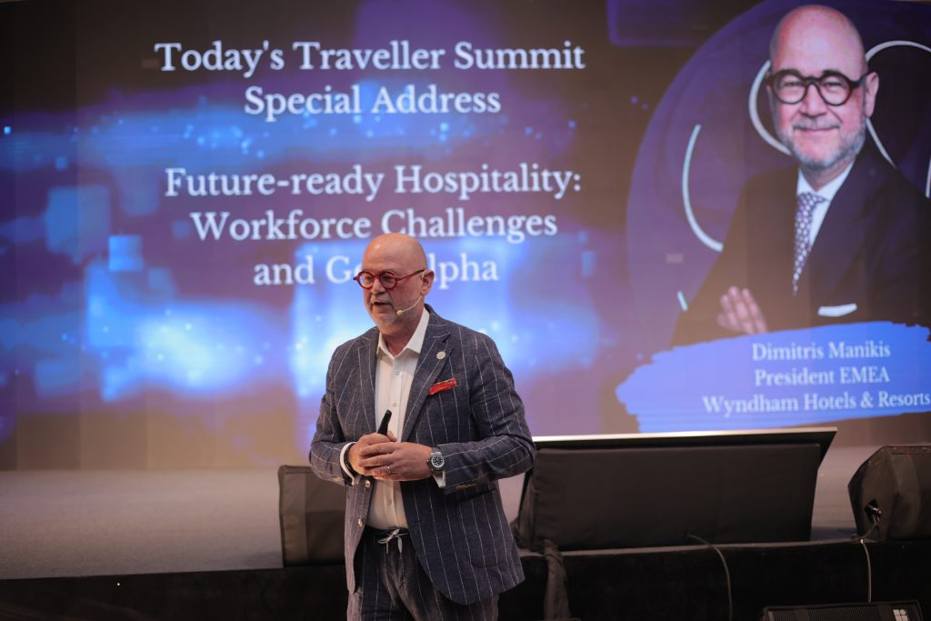 Dimitris Manikis, President, EMEA Wyndham Hotels & Resorts Address at Today's Traveller Summit and Awards 2024