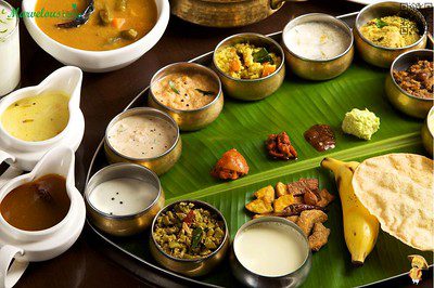 Onam Sadhya - courtesy Marvellous Kerala via Flickr