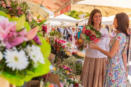 France Paris: The Heartbeat of Local Life- COURS SALEYA FLOWER MARKET (picture credit J.KELAGOPIAN _ OTM NCA) An Enchanting Journey into What Makes France Extraordinary