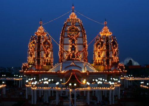 ISKCON Delhi, Janmashtami. Image Courtesy: Bill William Compton via Wikipedia Commons