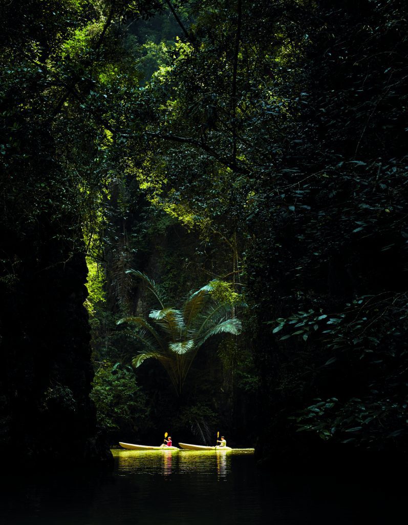 Kayaking at Phulay Bay, A Ritz Carlton Reserve, Thailand- One of the Adventure Travel Destinations 