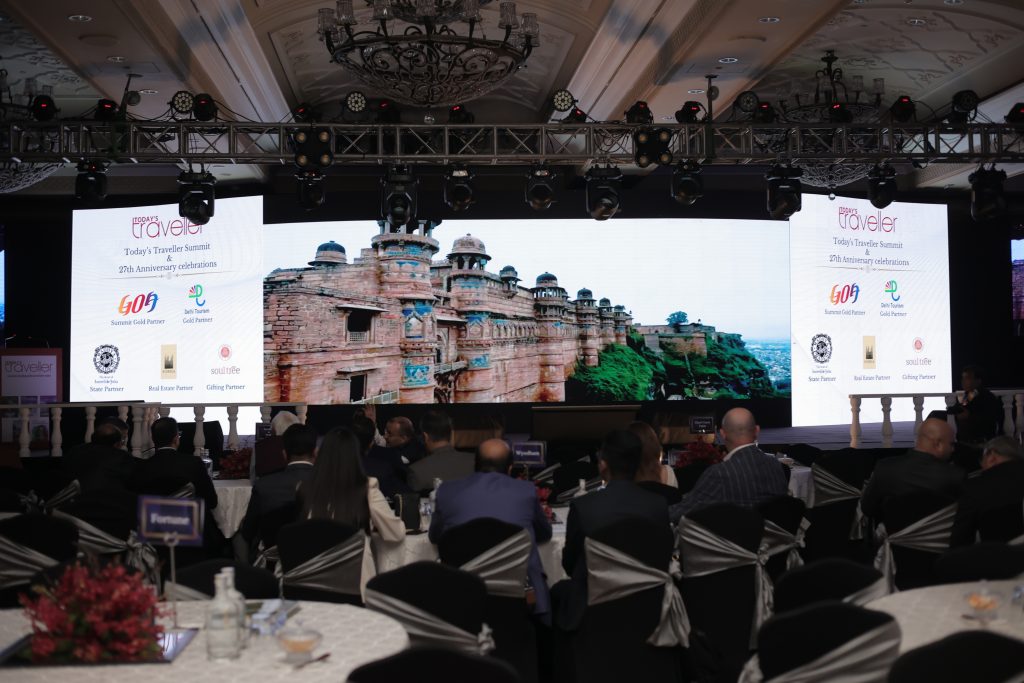 Video shot of Madhya Pradesh  at Today's Traveller Summit and Awards 2024