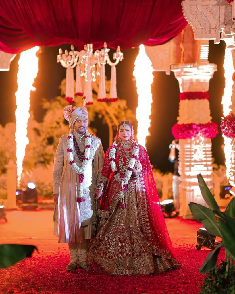 Royal entry of the Wedding Couple (image courtesy:  Rising Events)