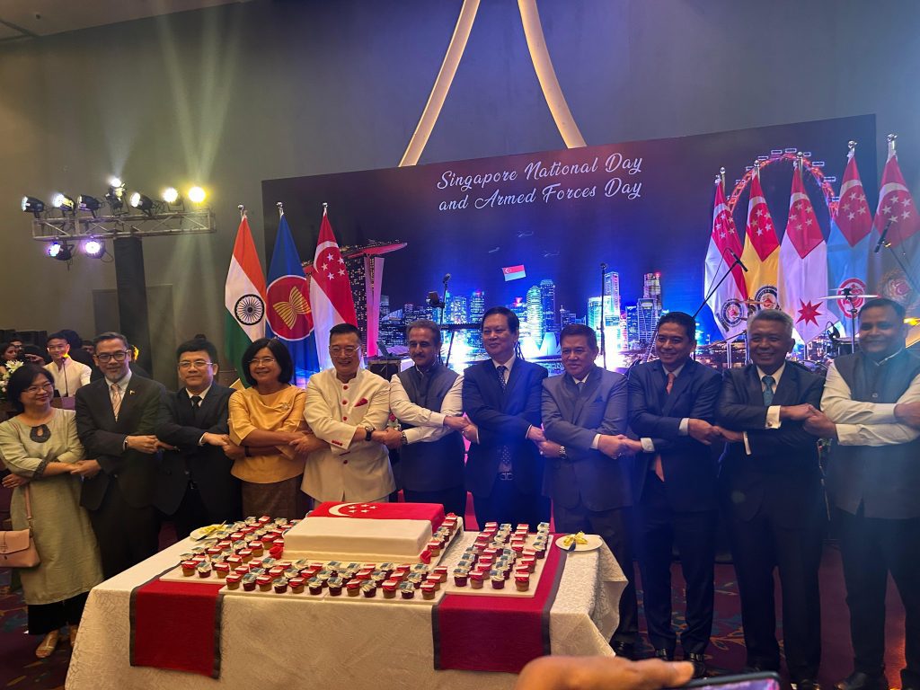 Singapore National Day & Armed Forces Day Celebrations Successfully Conclude in New Delhi