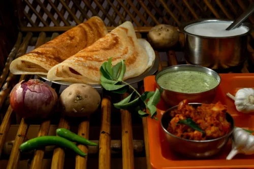 South Indian Food - Homemade dosa Image courtesy Gopal Krishna via PixaHive