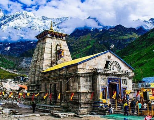 Beautiful Temples to visit in Uttarakhand - Kedarnath Dham (image courtesy: Wikimedia Commons)