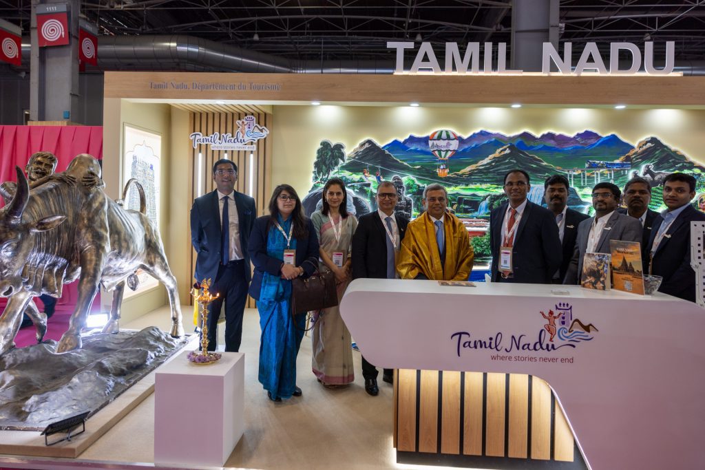 Tamil Nadu participated at International French Travel Market (IFTM) Top Resa