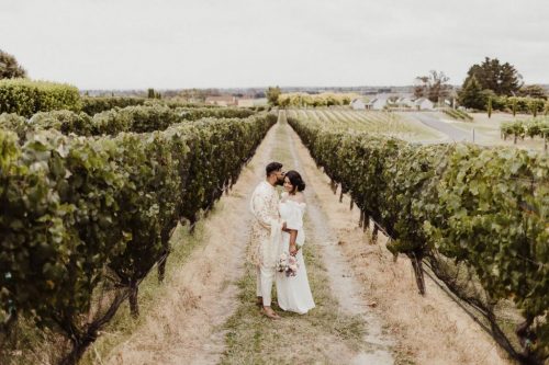 Stunning unconventional wedding venues: Indian Vineyard Wedding ( Source: Patina )