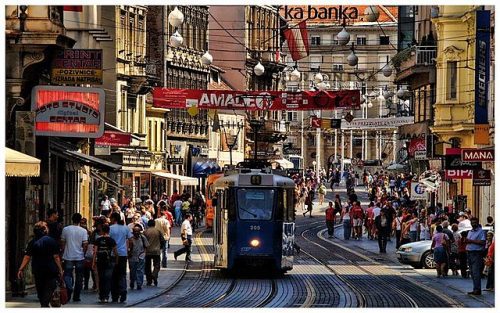 Unique travel destinations 2024-25 :  Ilica Street in Zagreb, Croatia. Image courtesy: Sobrecroacia.com via Wikipedia Commons