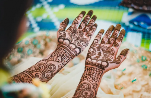 Mehendi in hands - Bridal Must-Have