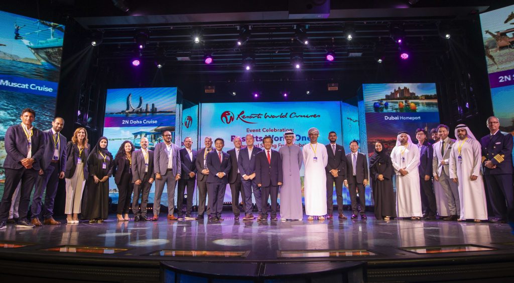 Resorts World Cruises celebrates maiden sailing from Dubai