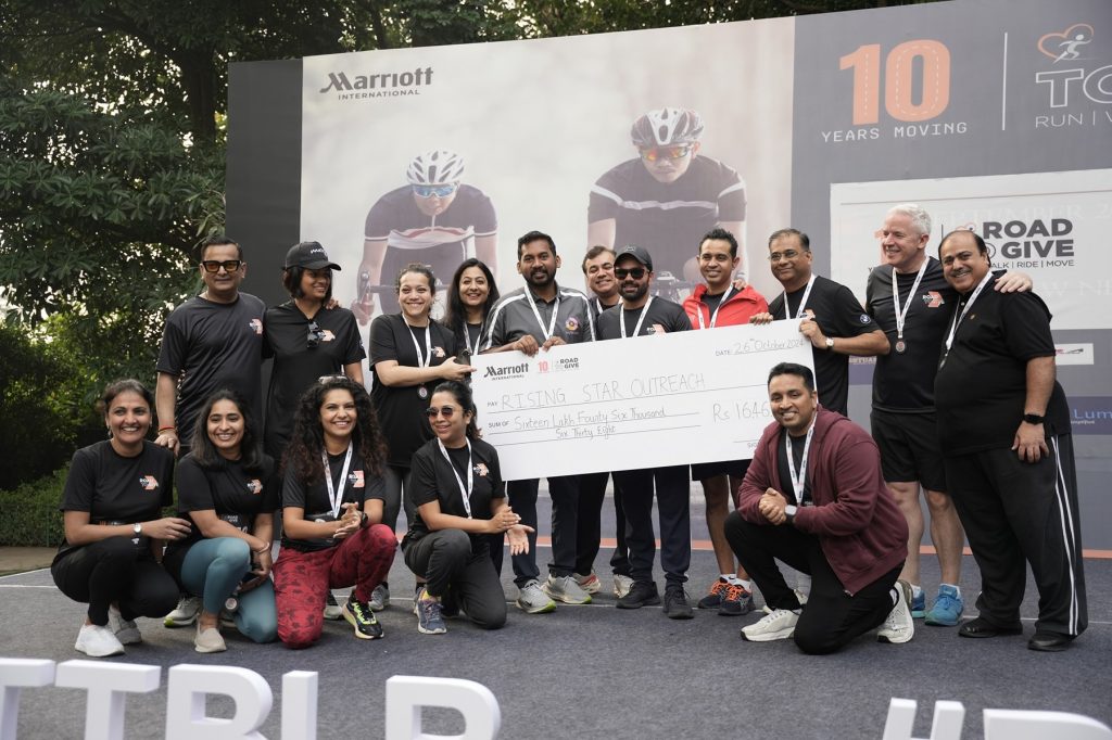 Marriott India Business Council celebrates 10 years of “Road to Give”