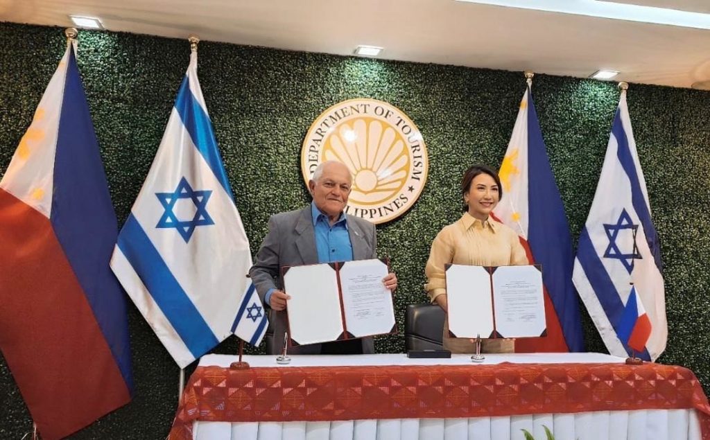 Israel and the Philippines Deepen Tourism Collaboration: MoU signed between the 2 Nations