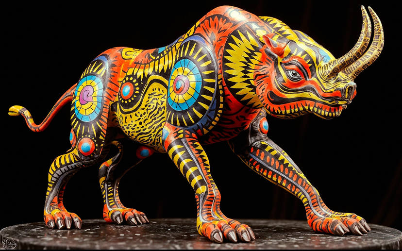 Alebrijes at Mexico -Artisan Villages and their Craft and Culture  