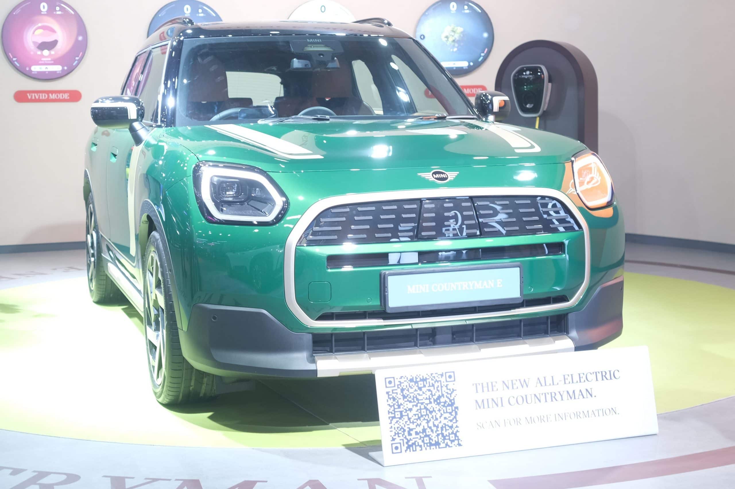  The new Countryman is available as an electric-only model, Auto expo