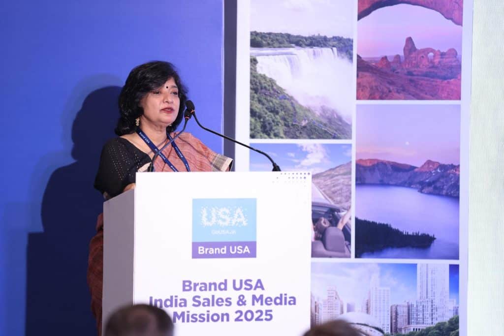 Sheema Vohra, Managing Director Sartha Global Marketing at The Brand USA India Sales & Media Mission