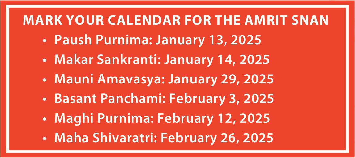 Important dates of Mahakumbh 2025