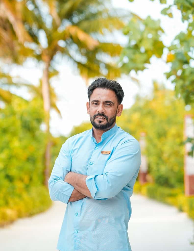 Varinder Preet Singh, Executive Assistant Manager, OBLU SELECT Lobigili and OBLU Xperience Ailafushi