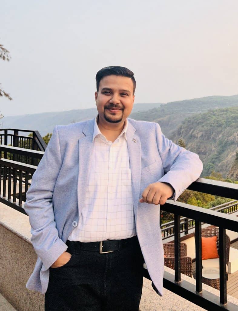 Shivam Singh, Marketing Manager, Courtyard by Marriott Mahabaleshwar