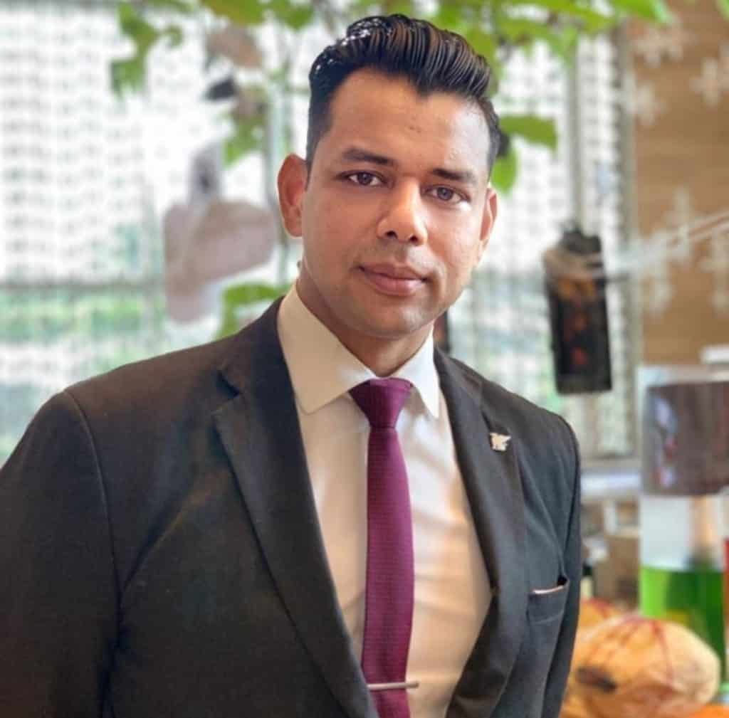 Sujit Kumar Giri, Food and Beverage Manager, Bengaluru Marriott Hotel Whitefield