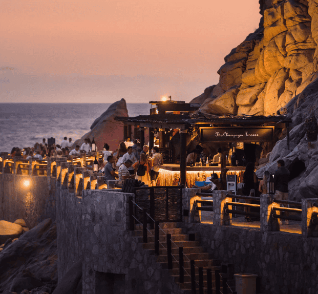 El Farallon: The most unforgettable dining destination in Los Cabos, Pedregal, Waldorf Astoria. Perched overlooking dramatic views of the Pacific Ocean, offering a legendary ocean-to-table menu