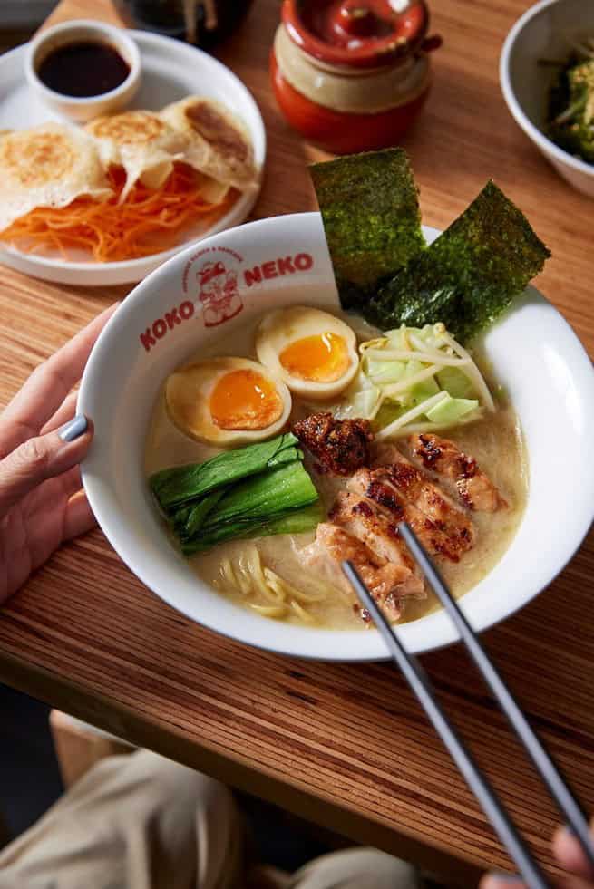 Restaurants in Tel Aviv: Koko Neko is the brainchild of well-known Israeli restaurateur Dudi Afriat and Misato Behar, a Japanese chef. Image courtesy: Afik Gabay